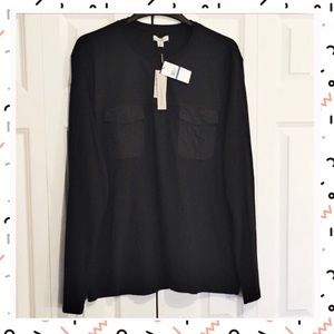 Calvin Klein Men’s Navy Blue Long Sleeve Shirt XL